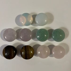 Stone Ear Plugs Single Flare 9/16g 14mm